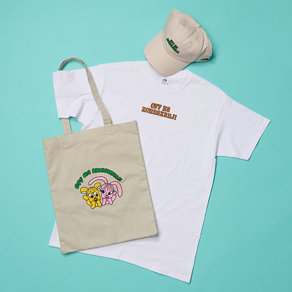 人生はタイミングと運とビッグTシャツ/ホワイト