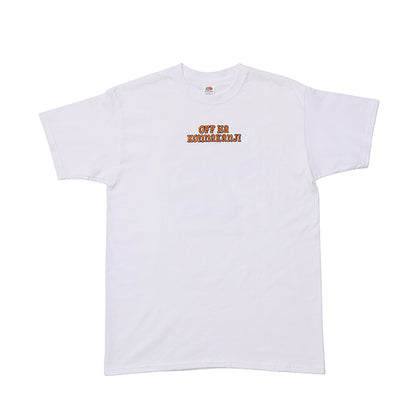 人生はタイミングと運とビッグTシャツ／ホワイト
