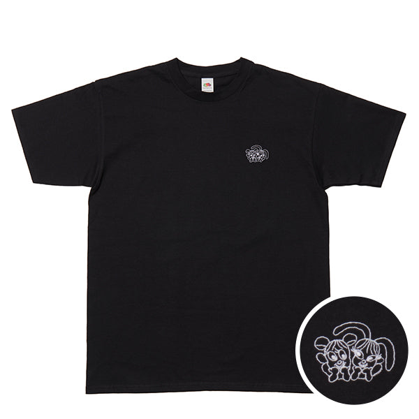 人生はタイミングと運とビッグTシャツ／ブラック