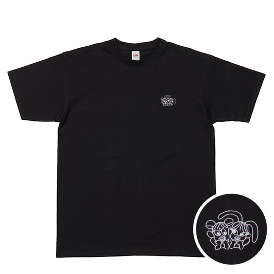 人生はタイミングと運とビッグTシャツ／ブラック