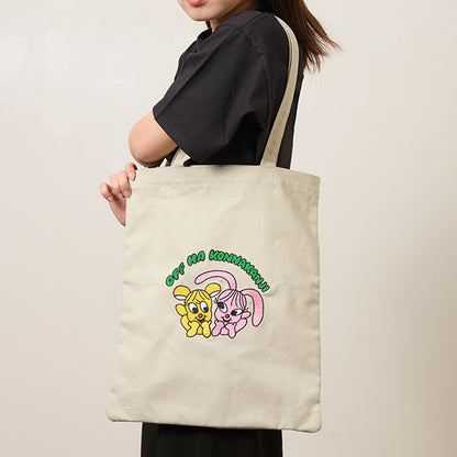 人生はタイミングと運とビッグTシャツ／ブラック