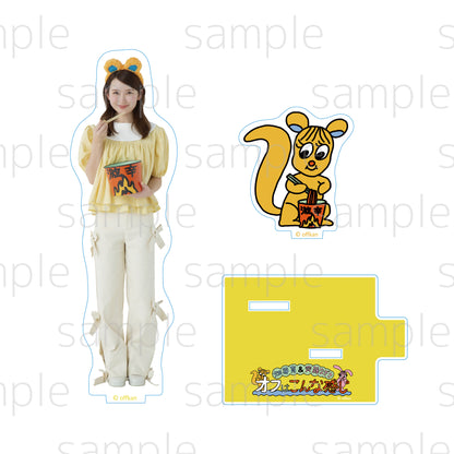 【2月中旬以降お届け】なぎさとめいが繋がるアクスタ（めいとメイプルver./なぎさとラピナギver.）