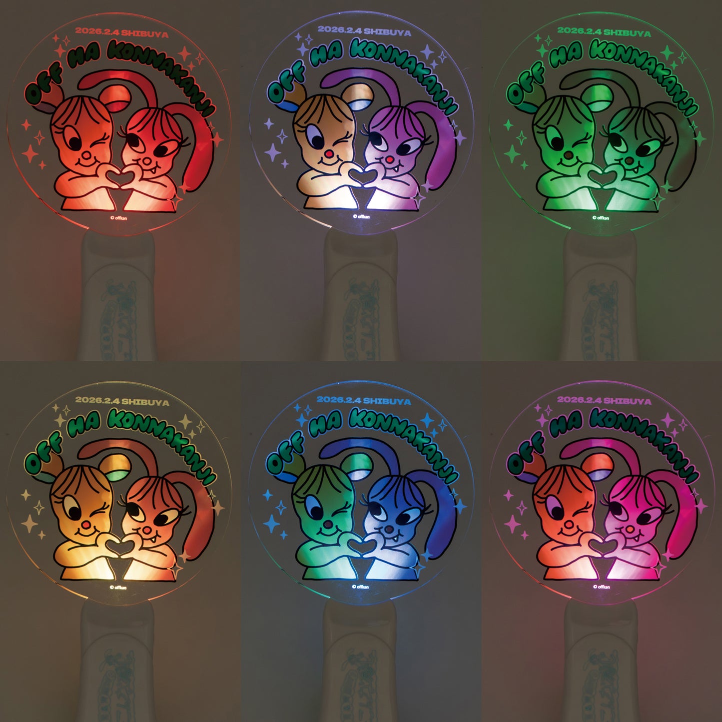 会場を埋め尽くすオフレンズペンライト